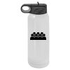 30 Oz White Water Bottle Thumbnail