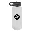 30 Oz White Water Bottle Thumbnail