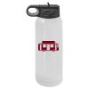 30 Oz White Water Bottle Thumbnail
