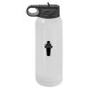 30 Oz White Water Bottle Thumbnail