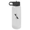 30 Oz White Water Bottle Thumbnail