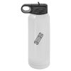 30 Oz White Water Bottle Thumbnail