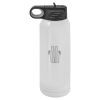 30 Oz White Water Bottle Thumbnail