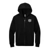 Unisex 10 Ounce Heavyweight Full Zip Hooded Sweatshirt-cbs Thumbnail