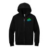 Unisex 10 Ounce Heavyweight Full Zip Hooded Sweatshirt-cbs Thumbnail