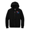 Unisex 10 Ounce Heavyweight Full Zip Hooded Sweatshirt-cbs Thumbnail