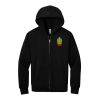 Unisex 10 Ounce Heavyweight Full Zip Hooded Sweatshirt-cbs Thumbnail