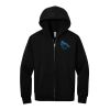Unisex 10 Ounce Heavyweight Full Zip Hooded Sweatshirt-cbs Thumbnail